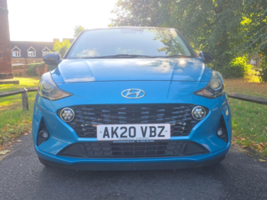 2020 Hyundai I10 1.2 Premium Auto Euro 6 (s/s) 5dr in Blue — image 2