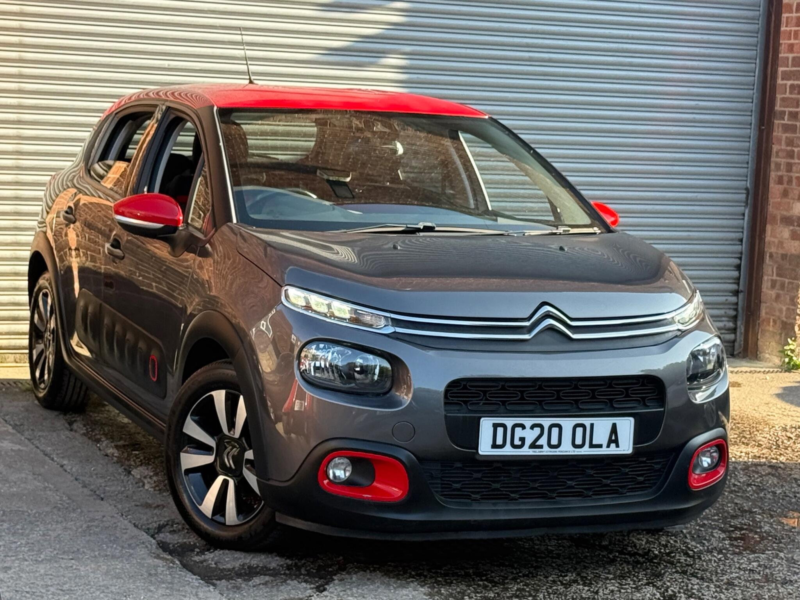 2020 Citroen C3 1.2 Puretech Flair Plus Euro 6 (s/s) 5dr in Grey — image 1