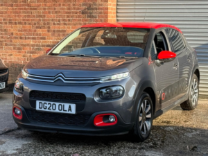 2020 Citroen C3 1.2 Puretech Flair Plus Euro 6 (s/s) 5dr in Grey — image 2