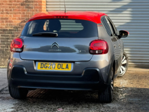 2020 Citroen C3 1.2 Puretech Flair Plus Euro 6 (s/s) 5dr in Grey — image 3