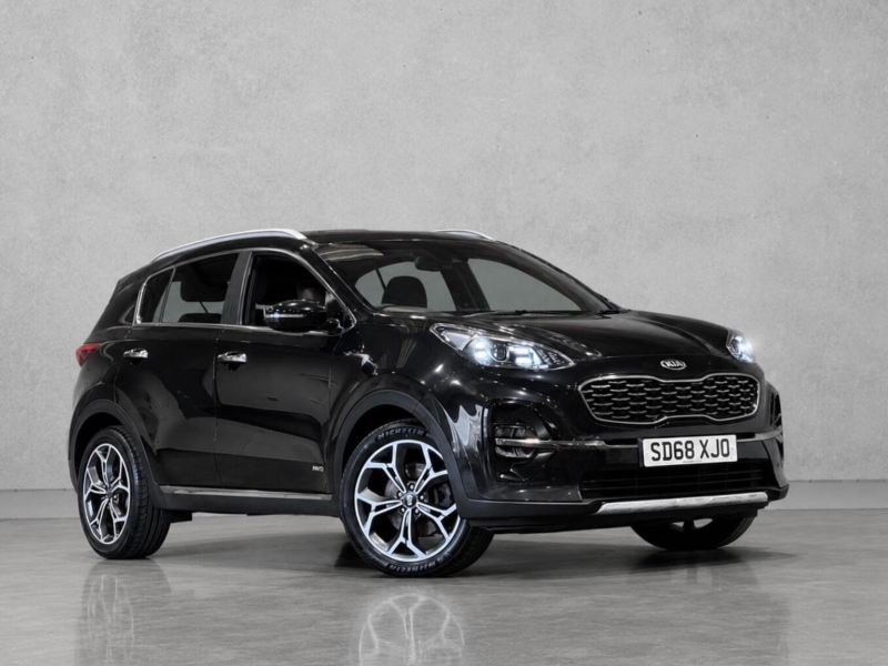 2018 Kia Sportage 1.6 Crdi Gt-Line Dct AWD Euro 6 (s/s) 5dr in Black — image 1