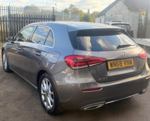 2018 Mercedes-Benz A Class 1.3 A180 Sport (executive) 7g-Dct Euro 6 (s/s) 5dr in Grey — image 5