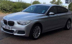 2013 BMW 5 Series Gran Turismo 2.0 520d M Sport Gt Auto Euro 6 (s/s) 5dr in Silver — image 4