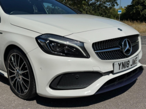 2018 Mercedes-Benz A Class 2.1 A200d Whiteart Euro 6 (s/s) 5dr in White — image 2
