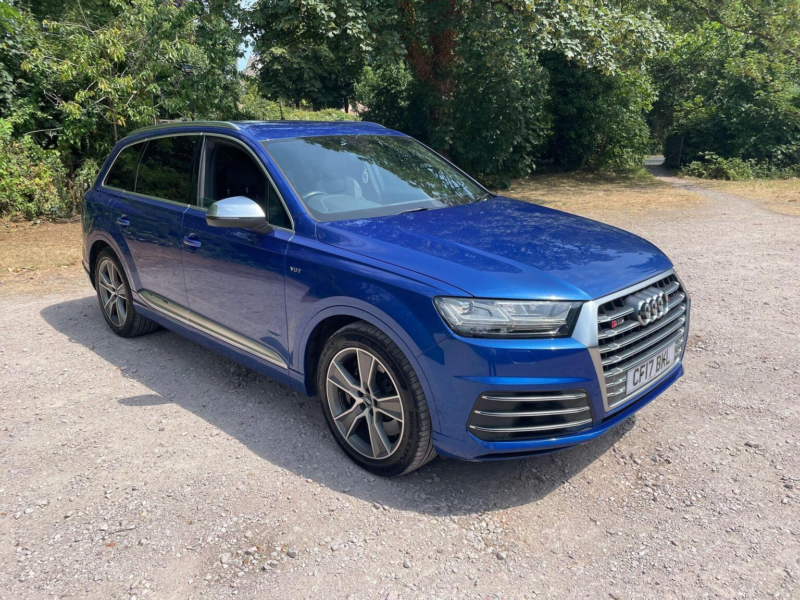 2017 Audi Sq7 4.0 Tdi V8 Tiptronic Quattro Euro 6 (s/s) 5dr in Blue — image 1