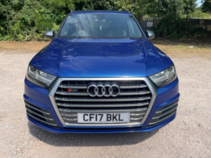 2017 Audi Sq7 4.0 Tdi V8 Tiptronic Quattro Euro 6 (s/s) 5dr in Blue — image 6