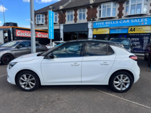 2021 Vauxhall Corsa 1.2 Elite Euro 6 5dr in White — image 2