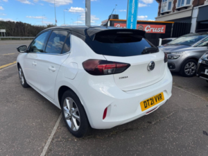 2021 Vauxhall Corsa 1.2 Elite Euro 6 5dr in White — image 3