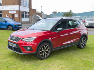 2021 SEAT Arona 1.0 Tsi Xcellence Lux SUV 5dr Petrol DSG Euro 6 (s/s) (110 Ps) in Red — image 4