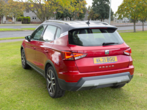 2021 SEAT Arona 1.0 Tsi Xcellence Lux SUV 5dr Petrol DSG Euro 6 (s/s) (110 Ps) in Red — image 5