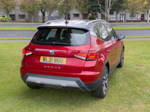 2021 SEAT Arona 1.0 Tsi Xcellence Lux SUV 5dr Petrol DSG Euro 6 (s/s) (110 Ps) in Red — image 6