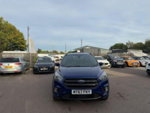 2017 Ford Kuga 2.0 Tdci St-Line Powershift AWD Euro 6 (s/s) 5dr in Blue — image 2