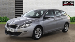 2017 Peugeot 308 Sw 1.2 Puretech Active Estate 5dr Petrol Eat Euro 6 (s/s) (130 Ps) in Grey — image 2
