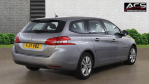 2017 Peugeot 308 Sw 1.2 Puretech Active Estate 5dr Petrol Eat Euro 6 (s/s) (130 Ps) in Grey — image 3