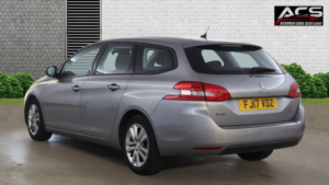 2017 Peugeot 308 Sw 1.2 Puretech Active Estate 5dr Petrol Eat Euro 6 (s/s) (130 Ps) in Grey — image 4