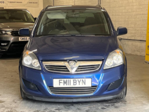 2011 Vauxhall Zafira 1.7 Cdti Ecoflex Exclusiv MPV 5dr Diesel Manual Euro 5 (110 Ps) in Blue — image 3