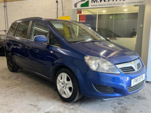2011 Vauxhall Zafira 1.7 Cdti Ecoflex Exclusiv MPV 5dr Diesel Manual Euro 5 (110 Ps) in Blue — image 4