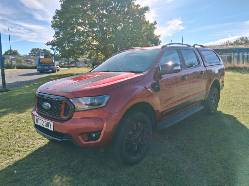 2022 Ford Ranger 2.0 Ecoblue Wildtrak Pickup Double Cab 4dr Diesel Auto 4WD Euro 6 (s/s) (213 Ps) in Red — image 1
