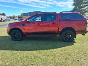 2022 Ford Ranger 2.0 Ecoblue Wildtrak Pickup Double Cab 4dr Diesel Auto 4WD Euro 6 (s/s) (213 Ps) in Red — image 2