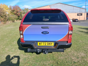 2022 Ford Ranger 2.0 Ecoblue Wildtrak Pickup Double Cab 4dr Diesel Auto 4WD Euro 6 (s/s) (213 Ps) in Red — image 4