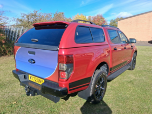 2022 Ford Ranger 2.0 Ecoblue Wildtrak Pickup Double Cab 4dr Diesel Auto 4WD Euro 6 (s/s) (213 Ps) in Red — image 5