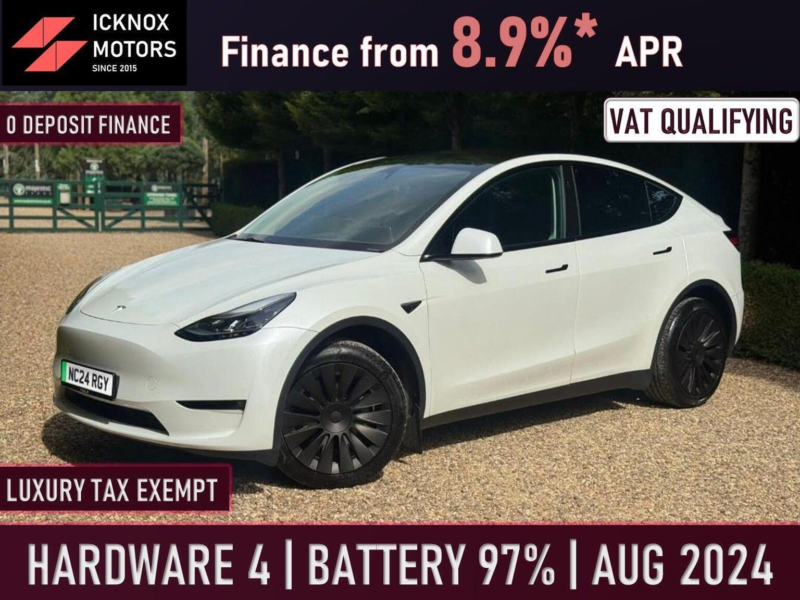 2024 Tesla Model Y (dual Motor) Long Range Auto 4wde 5dr in White — image 1