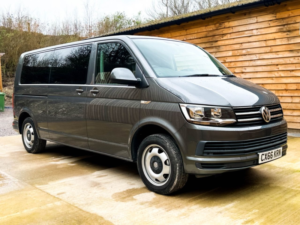 2016 Volkswagen Transporter Lwb 3 SEAT Auto Wheelchair Accessible Vehicle Wav in Grey — image 3