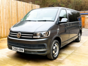 2016 Volkswagen Transporter Lwb 3 SEAT Auto Wheelchair Accessible Vehicle Wav in Grey — image 5