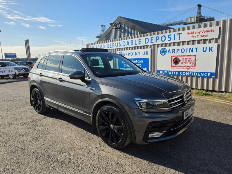 2017 Volkswagen Tiguan 2.0 Tdi Bluemotion Tech R-Line DSG 4motion Euro 6 (s/s) 5dr in Grey — image 1