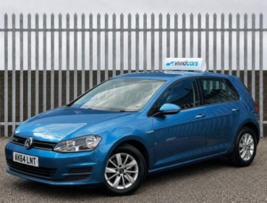 2014 Volkswagen Golf 1.6 Tdi Bluemotion Euro 5 (s/s) 5dr in Blue — image 2