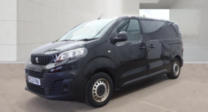 2022 Peugeot Expert 1.5 Bluehdi 1000 Professional Premium Standard Panel Van Mwb Euro 6 (s/s) 6dr in Black — image 2