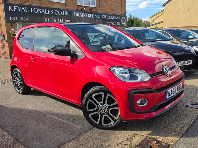 2018 Volkswagen Up! 1.0 High Up! Hatchback 3dr Petrol Manual Euro 6 (s/s) (90 Ps) in Red — image 1
