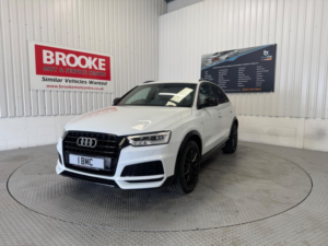 2018 Audi Q3 2.0 Tdi Black Edition Euro 6 (s/s) 5dr in White — image 3