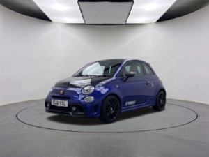 2021 Abarth 595 1.4 595 Monster Yamaha 3dr in Black And Blue — image 2