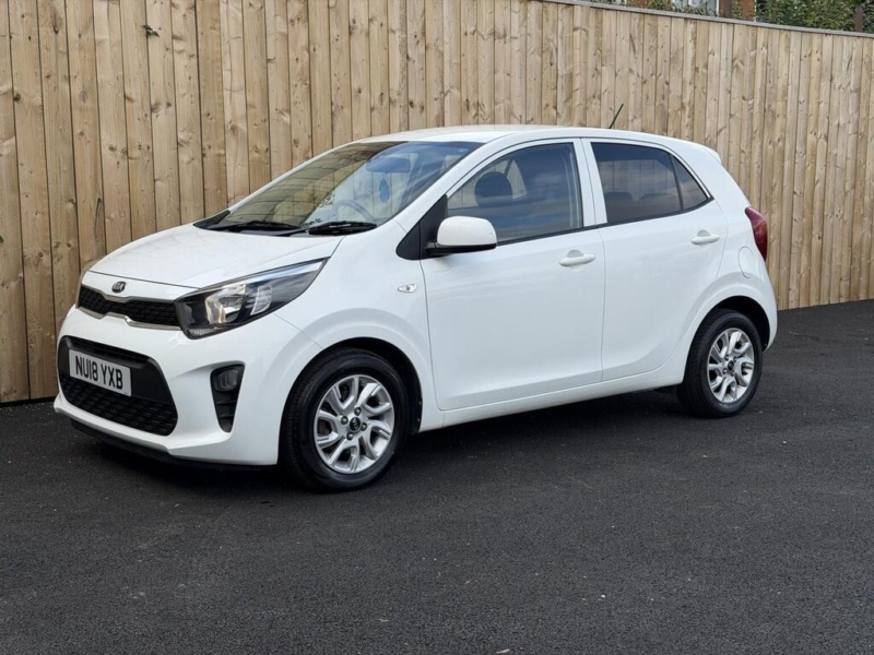2018 Kia Picanto 1.0 2 in White — image 1