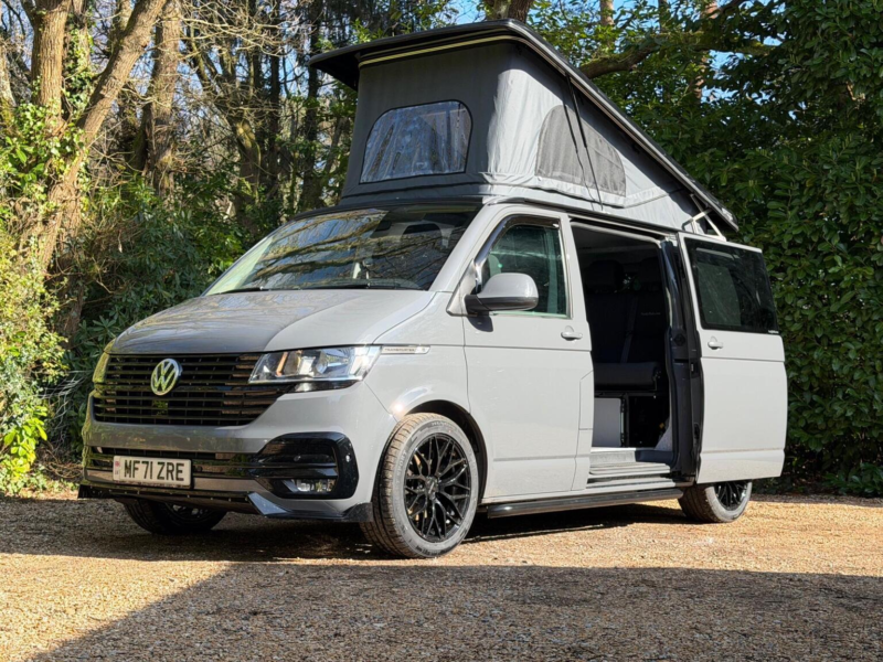 2021 Volkswagen Campervan T6.1 Swb 4 Berth 6 SEAT Surfwagon Day Van in Grey — image 1