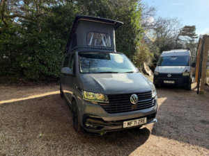 2021 Volkswagen Campervan T6.1 Swb 4 Berth 6 SEAT Surfwagon Day Van in Grey — image 4
