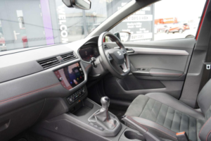2021 SEAT Ibiza 1.0 Tsi Fr Sport Euro 6 (s/s) 5dr in Red — image 3