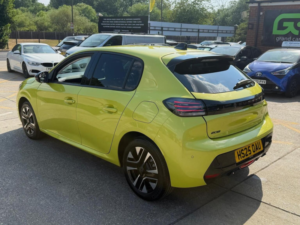 2025 Peugeot 208 1.2 Puretech Allure Euro 6 (s/s) 5dr in Yellow — image 4