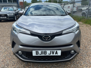 2018 Toyota C-Hr 1.2 Vvt-I Excel CVT Euro 6 (s/s) 5dr in Silver — image 2