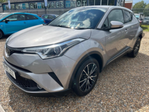 2018 Toyota C-Hr 1.2 Vvt-I Excel CVT Euro 6 (s/s) 5dr in Silver — image 3