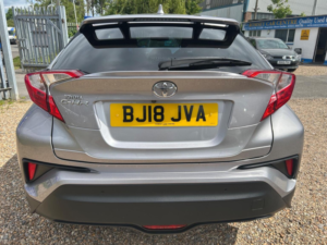 2018 Toyota C-Hr 1.2 Vvt-I Excel CVT Euro 6 (s/s) 5dr in Silver — image 6