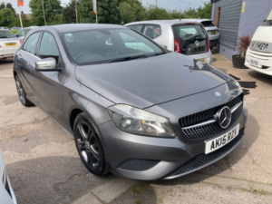 2015 Mercedes-Benz A Class 1.6 A200 Sport Hatchback 5dr Petrol Manual Euro 6 (s/s) (156 Ps) in Grey — image 3