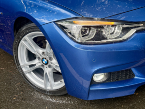 2017 BMW 3 Series 2.0 318d*m Sport*1owner*35tax-Fsh-Nav-2kys-Leath**outstanding!** in Blue — image 3