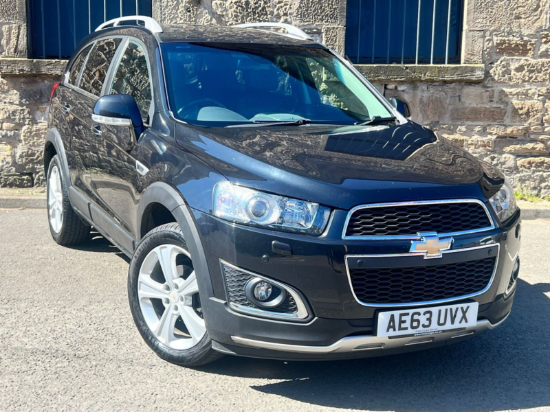 2013 Chevrolet Captiva 2.2 Vcdi Ltz SUV 5dr Diesel Manual 4WD Euro 5 (s/s) (7 Seats) (184 Ps) in Black — image 1
