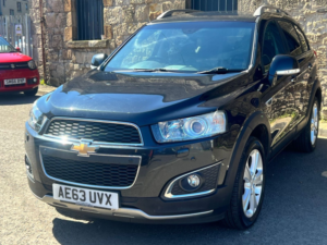 2013 Chevrolet Captiva 2.2 Vcdi Ltz SUV 5dr Diesel Manual 4WD Euro 5 (s/s) (7 Seats) (184 Ps) in Black — image 6