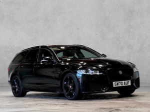 2020 Jaguar Xf 2.0d Chequered Flag Sportbrake Auto Euro 6 (s/s) 5dr in Black — image 3