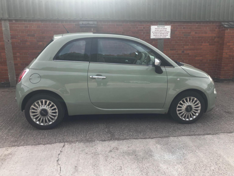 2008 Fiat 500 1.2 Lounge Euro 4 3dr in Green — image 1