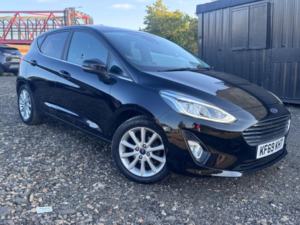 2019 Ford Fiesta 1.0t Ecoboost Titanium Euro 6 (s/s) 5dr in Black — image 2