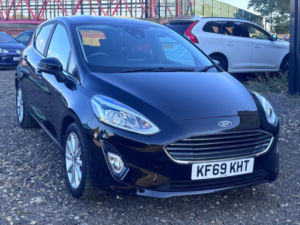 2019 Ford Fiesta 1.0t Ecoboost Titanium Euro 6 (s/s) 5dr in Black — image 3